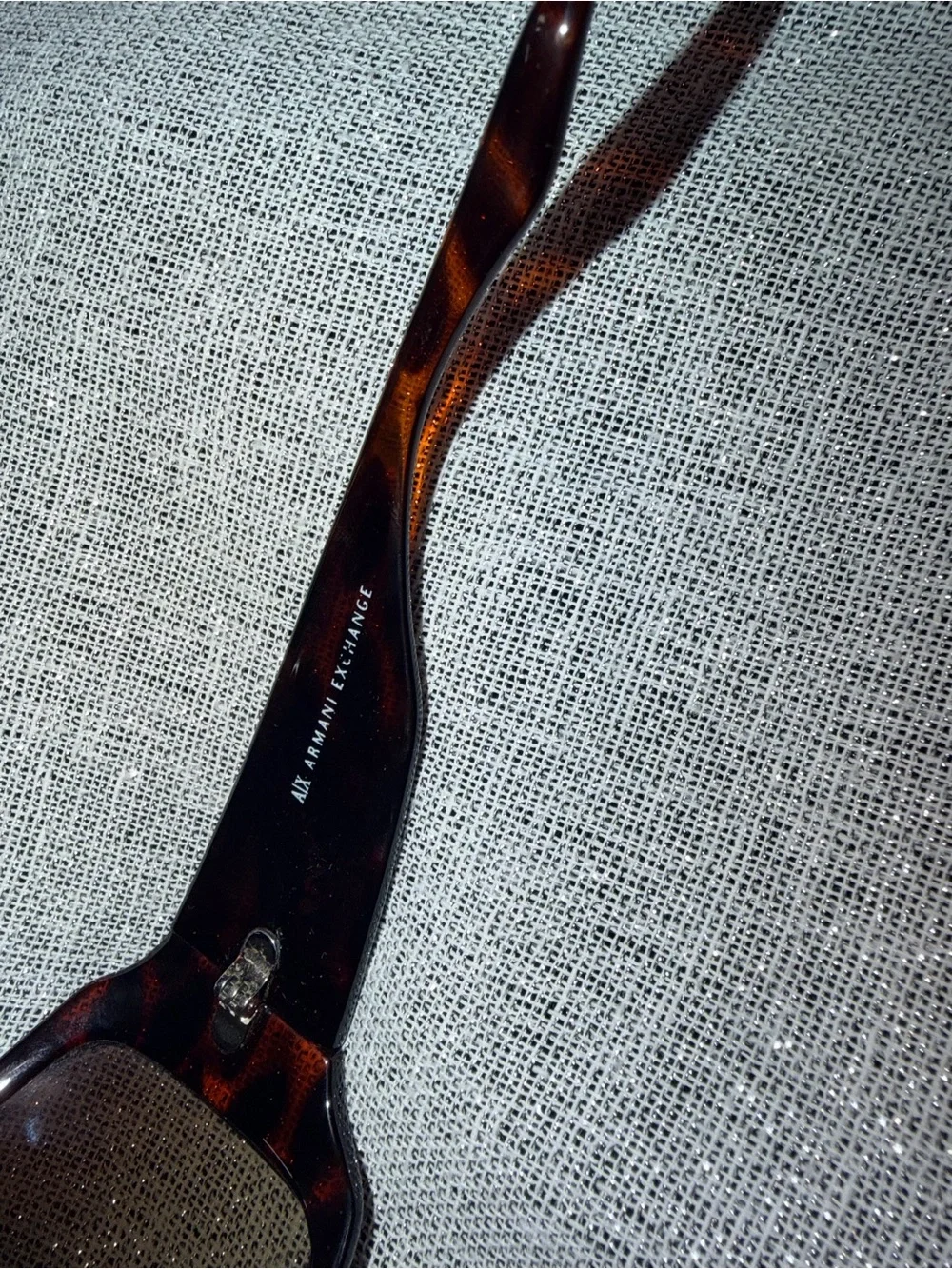 A|X Armani Exchange AX028/S Tortoiseshell Butterfly Sunglasses Vtg + Case